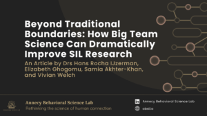 Read more about the article Beyond traditional boundaries: How big team science can dramatically improve SIL research